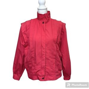 Vintage Nordstrom Point of View Pleated Blouson Jacket